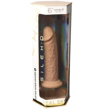 SILEXD - PENE REALÍSTICO MODELO 2 SILICONA PREMIUM TERMOREACTIVO 15.4 CM - Lover Dreams