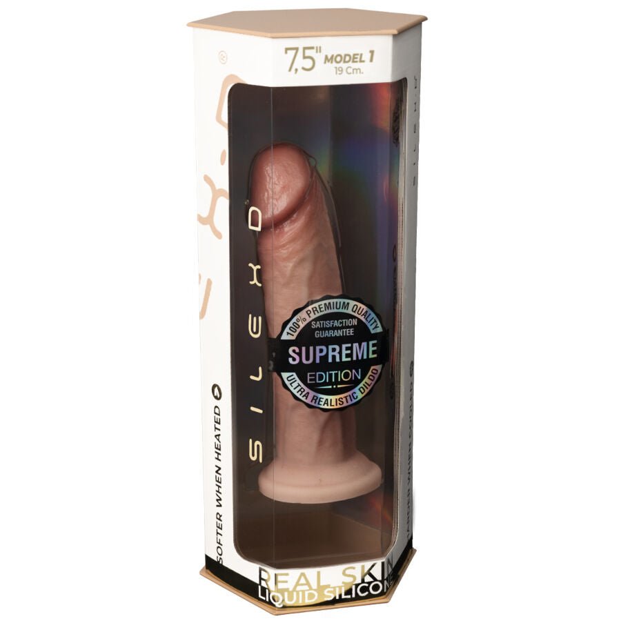 SILEXD - PENE REALÍSTICO MODELO 2 SILICONA PREMIUM TERMOREACTIVO 19 CM - Lover Dreams