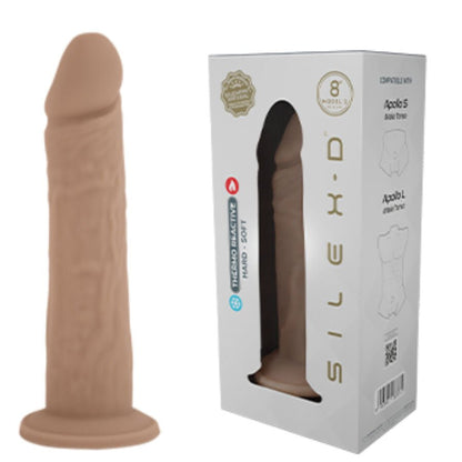 SILEXD - PENE REALÍSTICO MODELO 8 SILICONA LÍQUIDA 20.6 CM - Lover Dreams