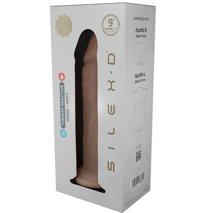 SILEXD - PENE REALÍSTICO MODELO 9 SILICONA LÍQUIDA 22.8 CM - Lover Dreams