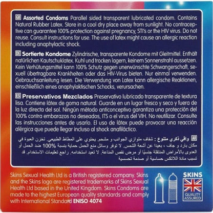SKINS - SURTIDO PRESERVATIVOS PREMIUM PACK 4 - Lover Dreams