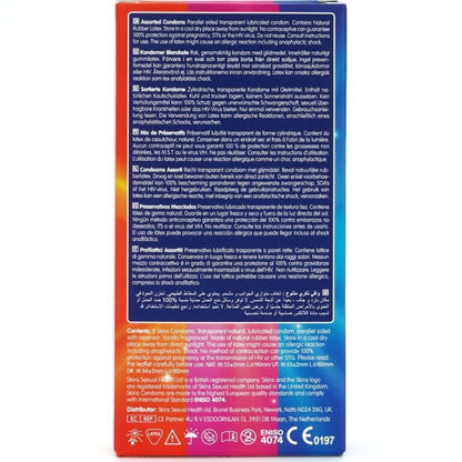 SKINS - SURTIDO PRESERVATIVOS PREMIUM PACK 8 - Lover Dreams