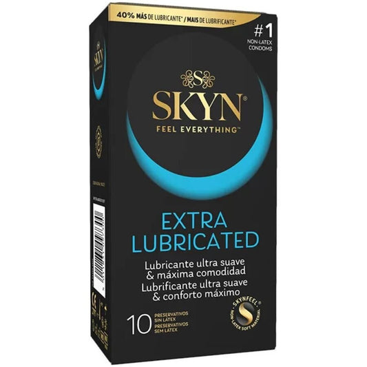 SKYN - PRESERVATIVO EXTRA LUBRICADO 10 UNIDADES - Lover Dreams