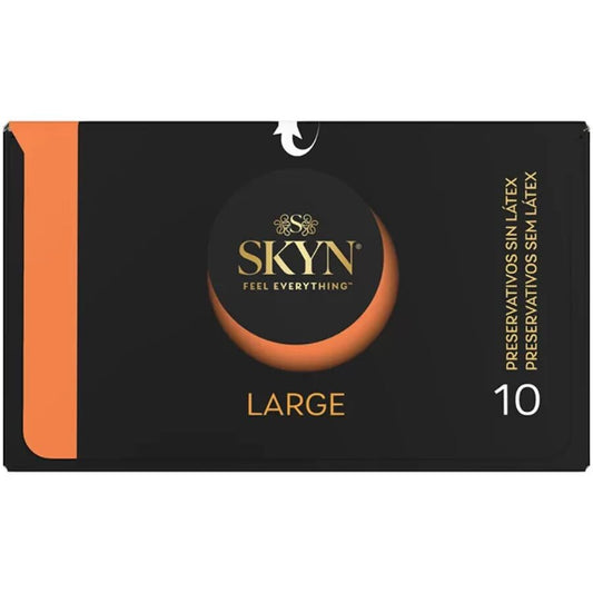 SKYN - PRESERVATIVO LARGE AJUSTE EXTRA 10 UNIDADES - Lover Dreams