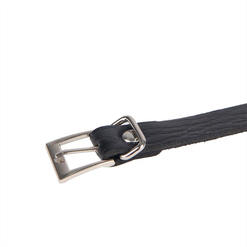 SUBBLIME - 953713 CINTURÓN DE BONDAGE PUNK HEBILLA METAL NEGRO TALLA ÚNICA - Lover Dreams