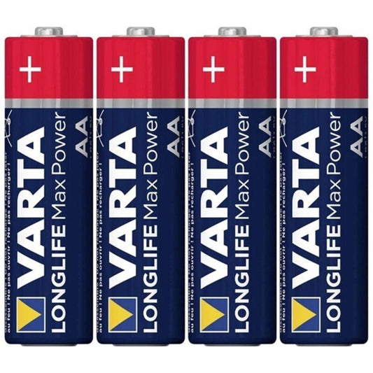 VARTA - MAX POWER PILA ALCALINA AA LR6 RETRACTIL*4 - Lover Dreams