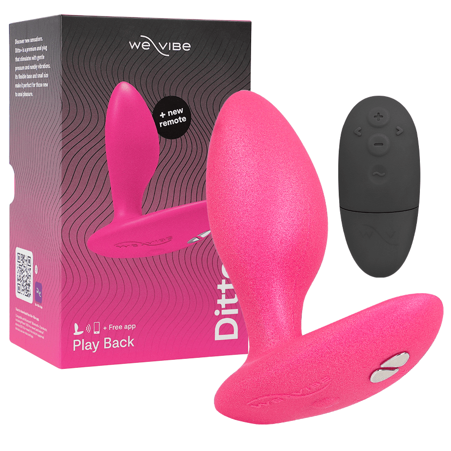 WE - VIBE - DITTO+ PLUG ANAL VIBRADOR ROSA - Lover Dreams