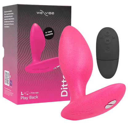 WE - VIBE - DITTO+ PLUG ANAL VIBRADOR ROSA - Lover Dreams