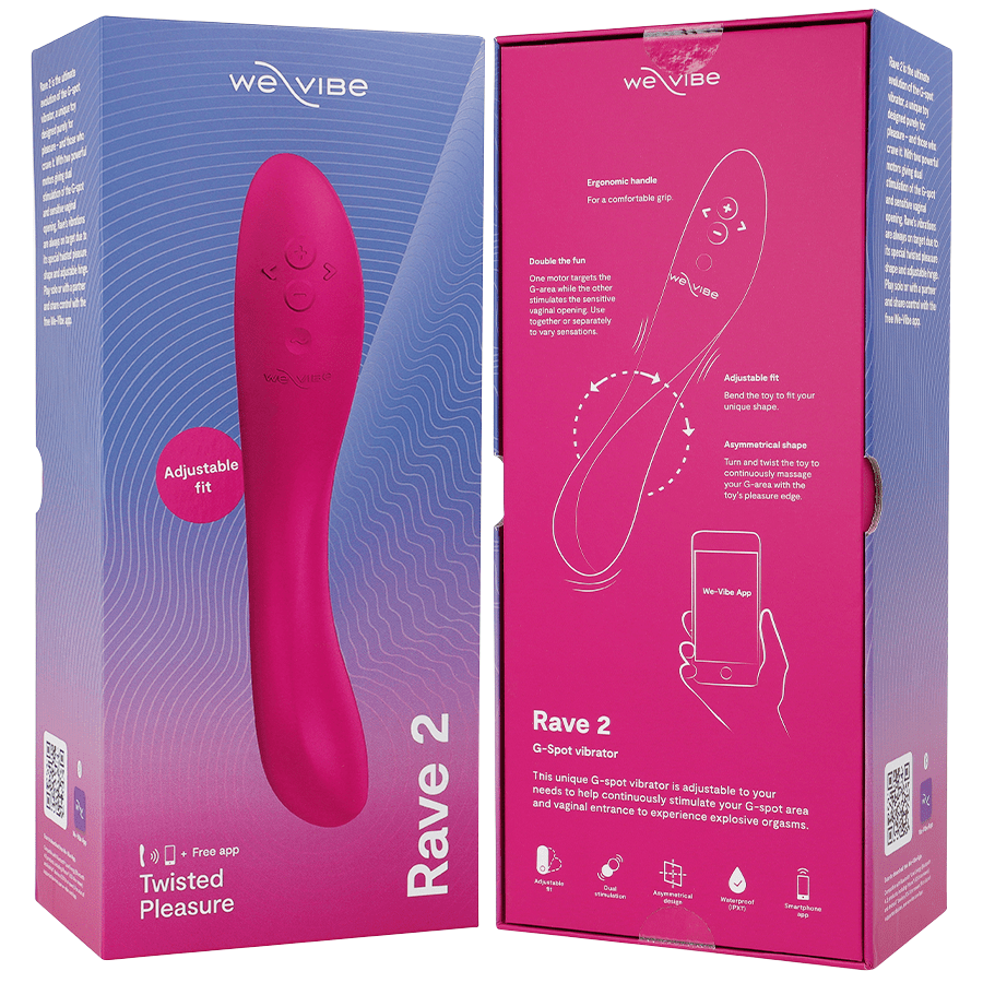 WE - VIBE - RAVE 2 VIBRADOR PUNTO G FUCSIA - Lover Dreams