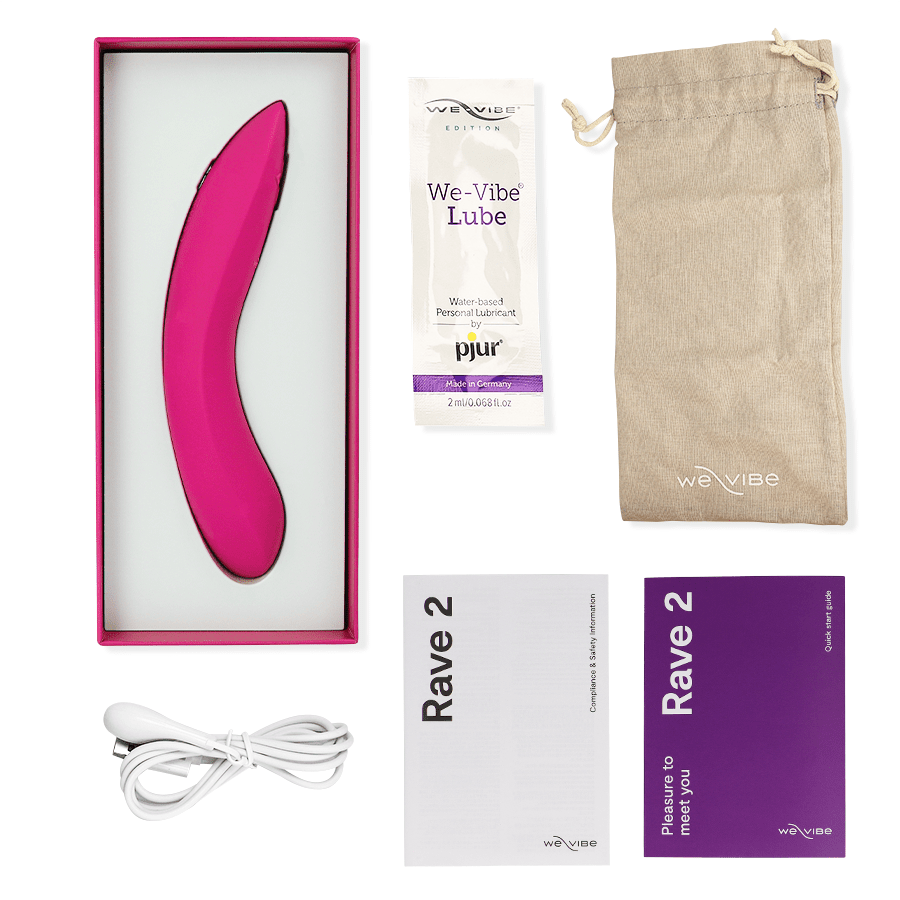 WE - VIBE - RAVE 2 VIBRADOR PUNTO G FUCSIA - Lover Dreams