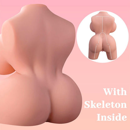 XISE - FRIEDA TORSO REALÍSTICO FEMENINO CON VIBRACIÓN 36 CM - Lover Dreams