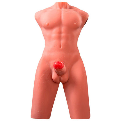 XISE - JASON HALF BODY TORSO REALÍSTICO MASCULINO CON THRUSTING Y VIBRACIÓN 55 CM - Lover Dreams