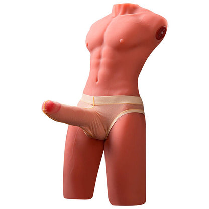 XISE - JASON HALF BODY TORSO REALÍSTICO MASCULINO CON THRUSTING Y VIBRACIÓN 55 CM - Lover Dreams