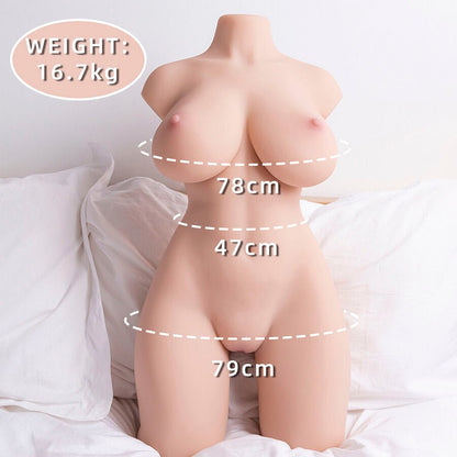 XISE - TIDY TORSO REALÍSTICO FEMENINO CON THRUSTING 71 CM - Lover Dreams
