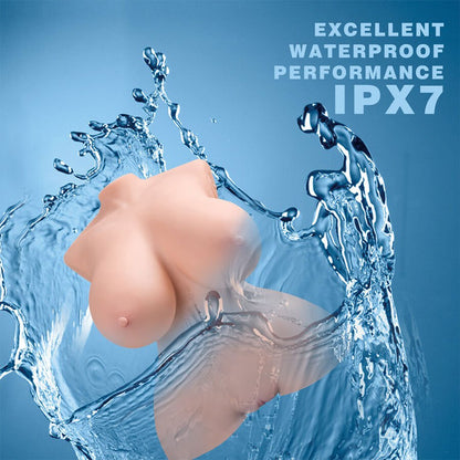 XISE - TINY THRUSTING TORSO REALÍSTICO CON VIBRACIÓN FEMENINO 40 CM - Lover Dreams